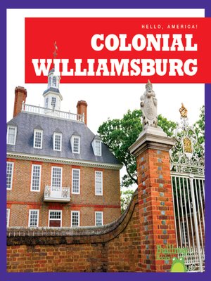 cover image of Colonial Williamsburg